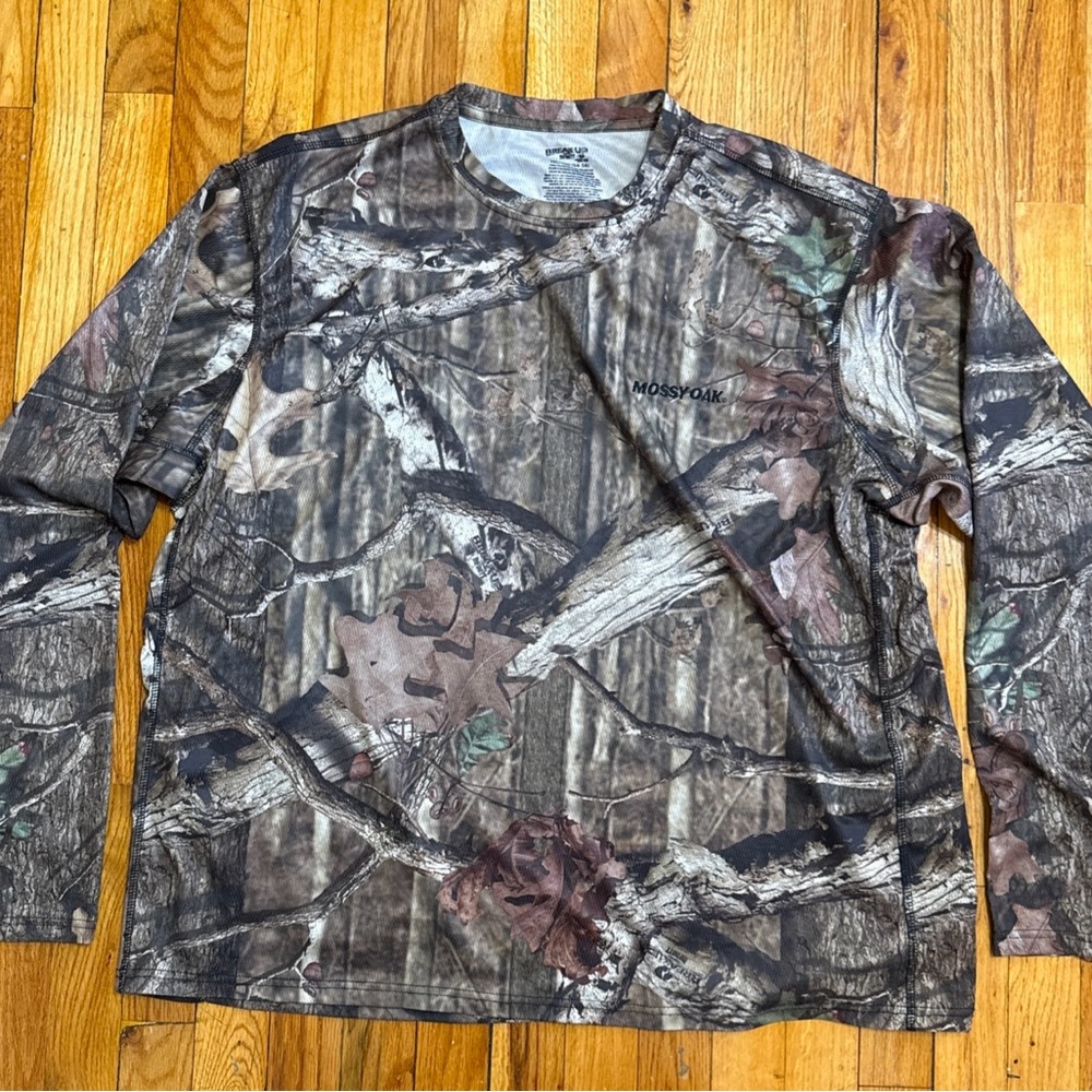 Mossy Oak Break-Up Camo Hunting Shirt Men’s Size 3XL